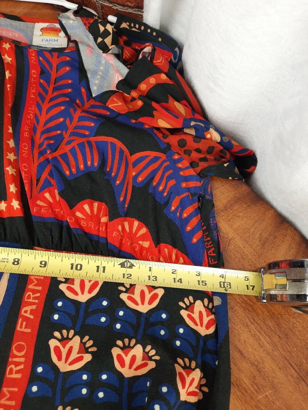 Farm Rio Tropical Print Mini Dress - Picture 11 of 14